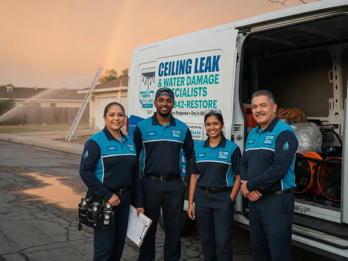 Ceiling Leak Cleanup company in South Bend, WA