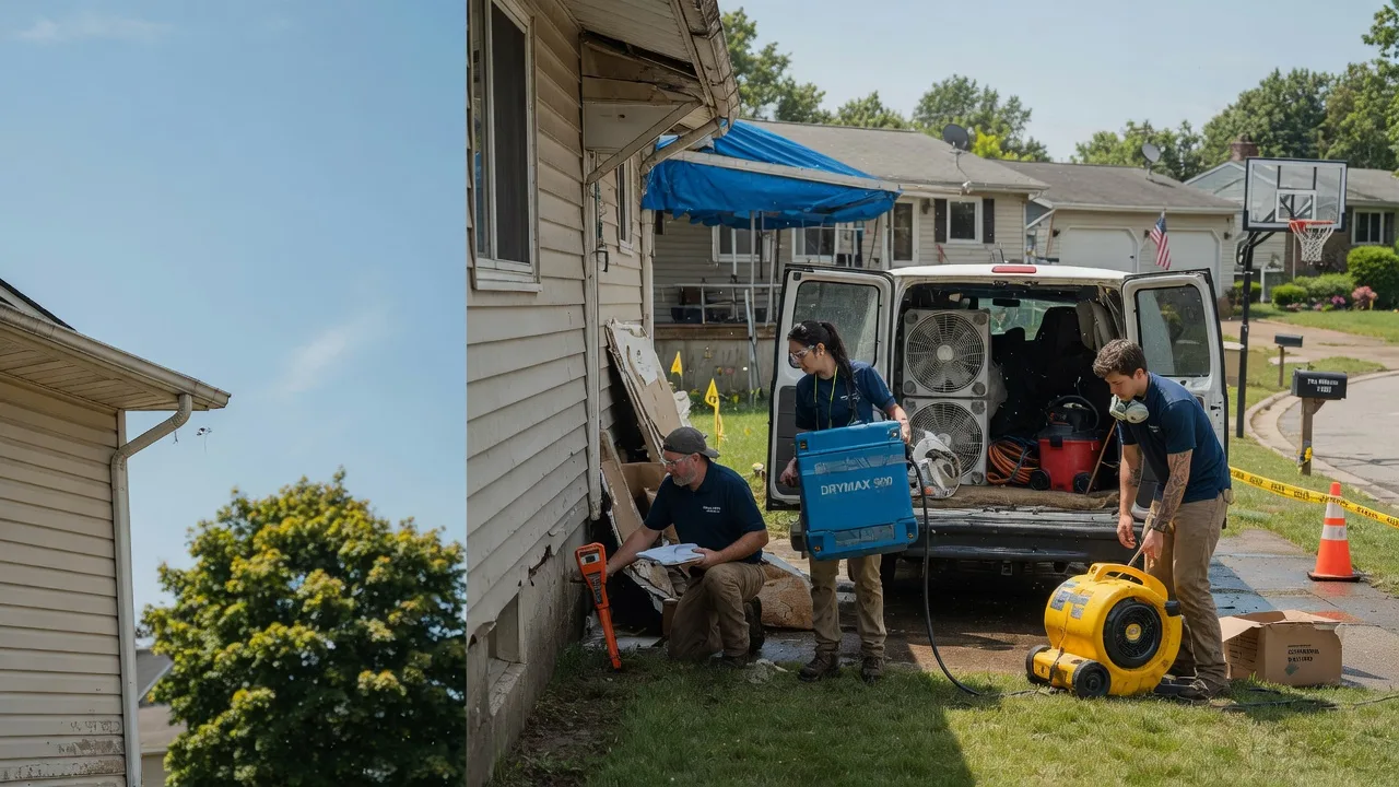 Ceiling Leak Cleanup in South Bend, WA near me